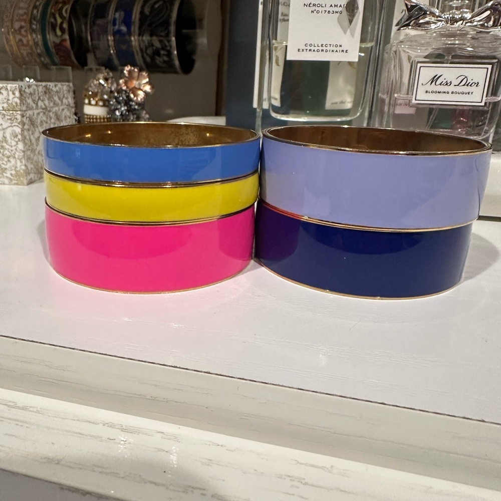 I. Crew bangles - 5 included